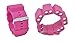 Tone-y-Bands Silicone Wrist Weights, Pink, ½ Pound each Band, 2 per Set