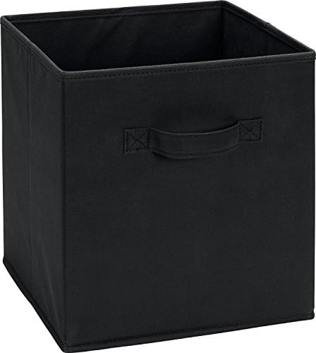 Non-woven Folding Storage box / Environmental Thickening Non-woven Storage Box / Finishing Box Quniwo (6 pack) (270*270*280mm, 16)