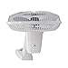 Air King 16 Inch Commercial Grade Oscillating 3 Blade Wall Mount Fan (2 Pack)