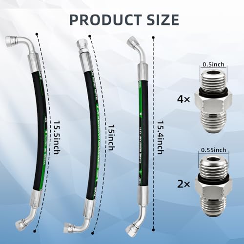 High Pressure Oil Pump HPOP Hoses Lines for 2000 ford f250 7.3L photo 9
