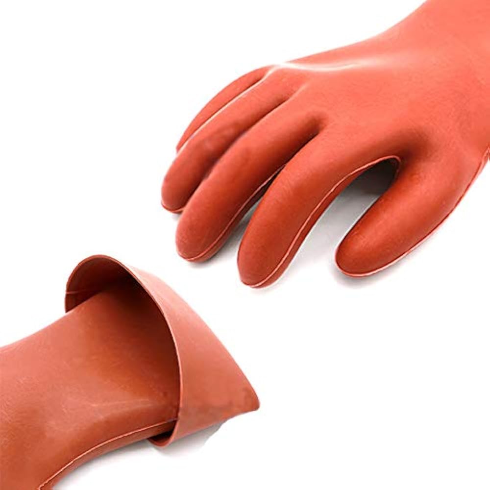 Electrical Insulated Lineman Rubber Gloves Electrician High Voltage