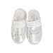 Varsany Clear Bridesmaid Spa Slippers Hen Party Wedding Diamante Rhinestone Crystal Hotel Slippers