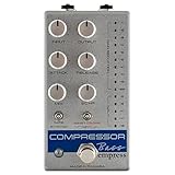 Empress Bass Compressor Effects Pedal, Silver, CPBS