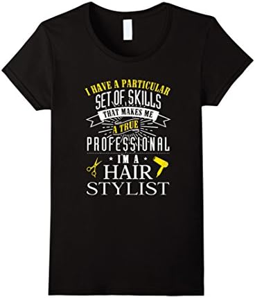 Women's i'm a hairstylist shirt Large Black