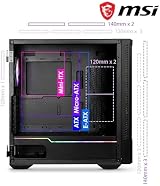 MSI MPG VELOX 100R Premium Gaming PC Case ARGB 360mm Radiator Support view 7