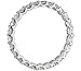 NYC Sterling 2.50mm Sterling Silver 925 Cubic Zirconia Eternity Engagement Wedding Band Ring