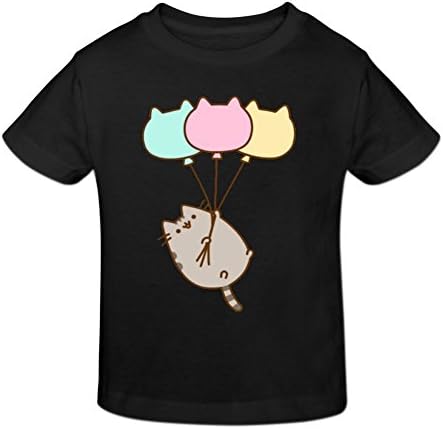 Diy Pusheen The Cat Custom baby 100% Cotton T-shirt Jacqueline begay 3T Black