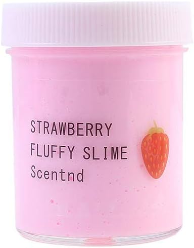 DIY Fluffy Slime Fruit Kit Soft Non-Sticky Fruits Cloud Slime Mud Scented Toy Kids Gift 120ml Adult Stress Reliever Toy Non Sticky