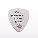 I'd Pick You Every Time Guitar Pick, Musical Gift, Anniversary Date, Valentine's Day Gift for Men