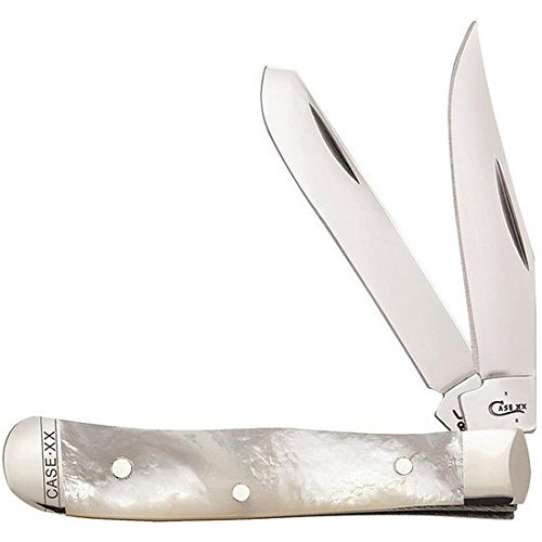 Case Mother-of-Pearl Tiny Trapper Pocket Knife
