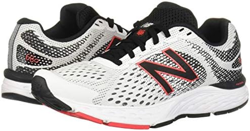 new balance 680 cinza e rosa