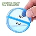 Sukuos Large Weekly Pill Organizer 2 Times a Day, Daily Pill Box 7 Day Easy to Open with Double Protection, AM PM Pill Case for Medicine/Vitamin/Fish Oil/Supplements (Clear)
