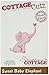 CottageCutz 1.5 by 1.7-Inch Die Cuts, Mini, Sweet Baby Elephant