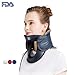 LEAMAI Newest Cervical Neck Traction Device-Adjustable Inflatable Neck Stretcher Collar for Home Traction Spine Alignment -(C03,Blue)