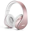 Bluetooth-HeadphonesTuinyo-Wireless-Headphones-Over-Ear-with-Microphone-Foldable-Lightweight-Stereo-Wireless-Headset-for-Travel-Work-TV-PC-Cellphone-Rose-Gold TUINYO Bluetooth Headphones, Wireless Headphones Over Ear with Microphone, Foldable & Lightweight Stereo Wireless…