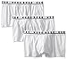 BOSS HUGO BOSS Men's Cotton Stretch 3 Pack Boxer Shorts/Trunks, White, X-Large