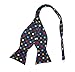 Zakka Republic 4pc Mens Fashion Adjustable Length Self Tied Necktie Bow Ties (SBT-01)