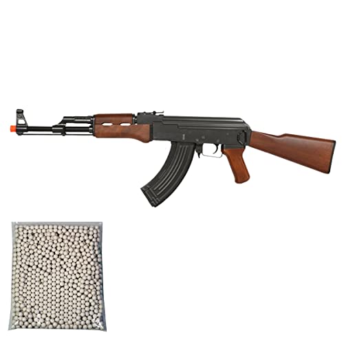 370 FPS DE Airsoft Classic AK47 Fully Automatic Electric Metal AEG