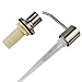 CoZroom Stainless Steel Sink Soap Dispenser for Kitchen Sink with 13 OZ Pump Bottle