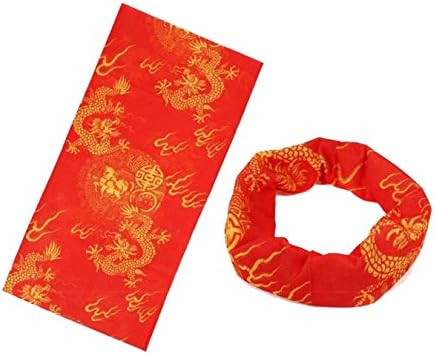 Chinese Dragon Sports Outdoor Cycling Bicycle Seamless Magic Scarf Multifunctional Sunscreen Scarves Mask