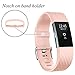 Geak Fitbit Charge 2 Bands, Special edition Replacement bands for Fitbit Charge2, Small Blushpink