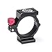 EACHSHOT 4-Ring V2 Cold Shoe Adapter Ring Zhiyun Smooth 4 Applied to Rode Microphone LED Video Light Filmmaker Vlog, Microphone Mount Designed Smooth4 Rosette Mount [Updated Version]