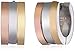 Amazon Collection Stainless Steel Tricolor Huggie Earrings
