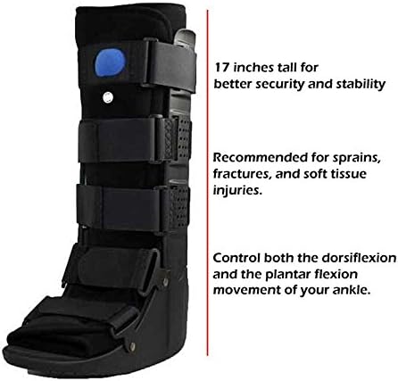 Premium High Profile Air Walk Boot (Small, Blue)