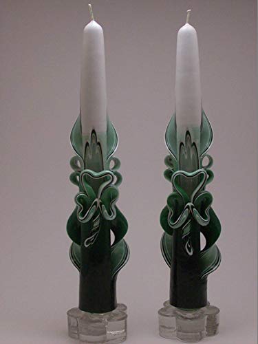 Zee Candles St. Patrick's Shamrock Tapers