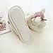 HALLUCI Women's Unicorn The Knight Style Cozy Fleece Memory Foam House Trick Treat Halloween Slippers Medium