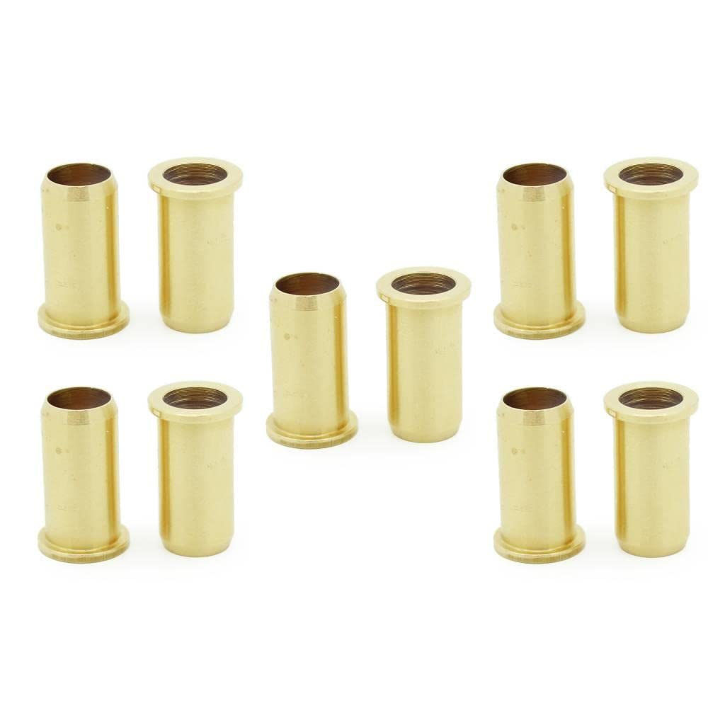 Brass Insert for 10mm Soft Copper Pipe [10 Pack]