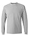 Hanes Men's TAGLESS Comfortsoft Long-Sleeve T-Shirt, Light Steel, Medium