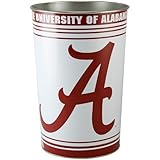 Alabama Crimson Tide Official NCAA Wastebasket by Wincraft
