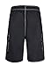 Nonwe Men's Beachwear Quick Dry Swim Trunks with Mesh Lining Black 36