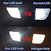 cciyu 13 Pack White LED Bulb LED Interior Lights Accessories Replacement Package Kit Replacement fit for 2006-2011 Benz ML Class