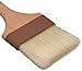 SPARTA 4037500 Boarhair Basting Brush, Flat Brush with Sturdy Wood Handle, 9.25