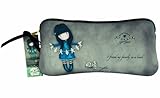 Santoro Gorjuss Neoprene Zippered Pencil/Cosmetic Case, Family In a Book (GJ27103)