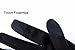 Touch Screen Gloves, Ozero Tech Glove - Windproof and Water Resistant - Light Weight Thin - for Running, Cycling, Riding, Outdoor Sports in Winter - for Women and Men - Black (S,M,L,XL)