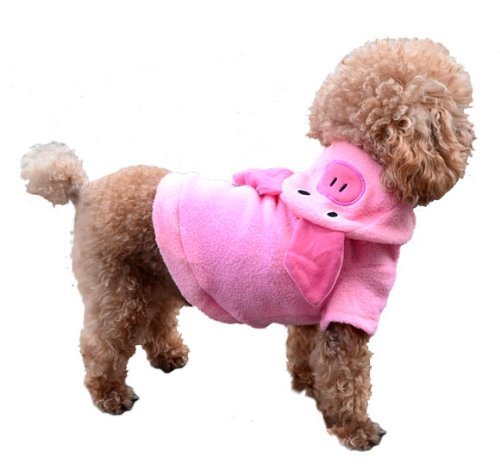 ARJOSA® Puppy Dog Pet Hoodie Jumpsuit Pig Halloween Costume Clothes