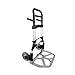 Olympia Tools 500 LB Aluminum Folding Hand Truck, Heavy Duty Luggage Cart with Telescoping Handle for Home and Office Use