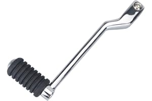 WOWTK Heel Shift Lever,Rear Shift Lever Compatible with Harley 1986-2017 FL Softail, 1988-2025 Touring Road Glide Electra Road King Street Glide and 2008-2025 Trike Models,Chrome