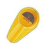 Anllee Ashtray,Cigar Ashtray for Indoor/Outdoor Use,Ceramic Material,Small and Cool Design(Yellow)