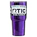 RTIC Personalized Tumbler 20 oz Purple Translucent Engraved Customized Cup Gift Stainless Steel Insulated Travel Mug with Splash Proof Lid