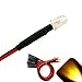 5mm 9v Pre-Wired Yellow/Gold LED - Ultra Bright (7v, 8v, 9v) (Pack of 20)