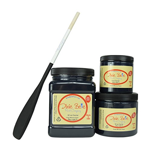 Dixie Belle Paint Company Chalk Finish Furniture Paint (CAVIAR) ( 32OZ )