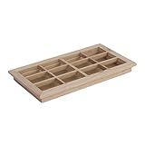TOOGOO(R) Wooden Traditional 12-pane Window Frame 1:12 Scale Dollhouse Miniature