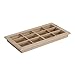 TOOGOO(R) Wooden Traditional 12-pane Window Frame 1:12 Scale Dollhouse Miniature