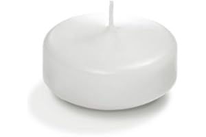 Yummi 2.25" White Floating Candles - 6 per Pack