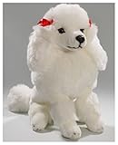 Stuffed Animal Poodle white, 12 inches, 30cm, Plush Toy, Soft Toy