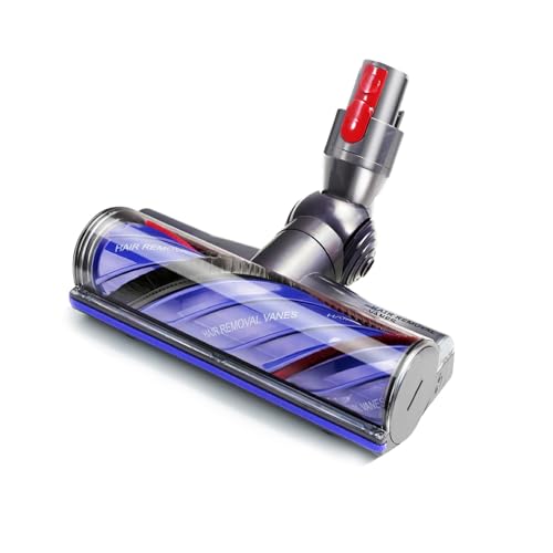Upgrade Anti-Tangle Vacuum Head Replacement for Dyson V7, V8, Cyclone V10, V11, V15 Cordless Vacuum Cleaner, Motorhead Cleaner Brush Head for Hard Floors, Carpets, Rugs